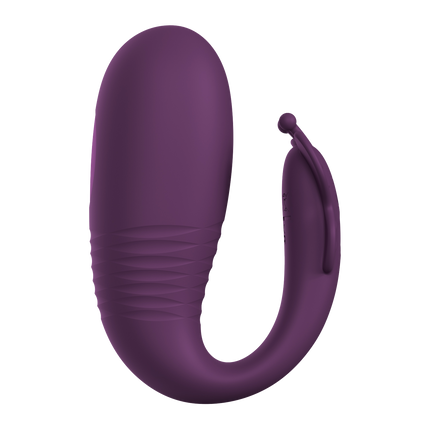 Pretty Love - Klay - Stotende Ei-vibrator - App Control - Paars-Rimbastore.com