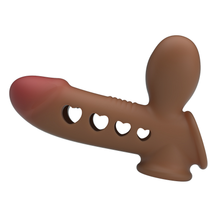 Pretty Love - Tyronn - Opblaasbare Penis Sleeve - Medium Huidskleur-Rimbastore.com