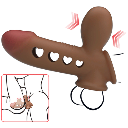 Pretty Love - Tyronn - Opblaasbare Penis Sleeve - Medium Huidskleur-Rimbastore.com