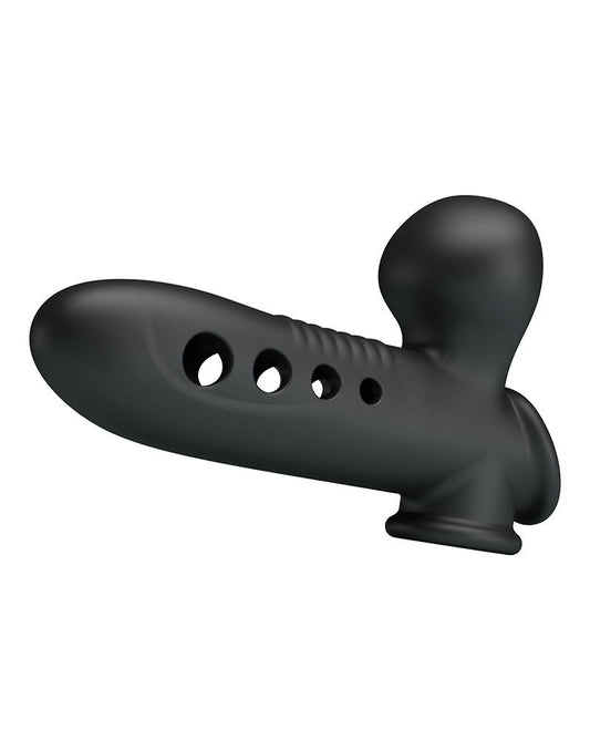 Pretty Love - Crane - Opblaasbare Penis Sleeve - Zwart-Rimbastore.com