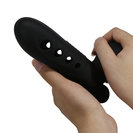 Pretty Love - Crane - Opblaasbare Penis Sleeve - Zwart-Rimbastore.com