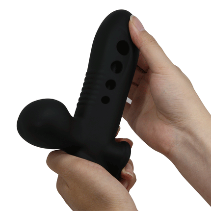 Pretty Love - Crane - Opblaasbare Penis Sleeve - Zwart-Rimbastore.com