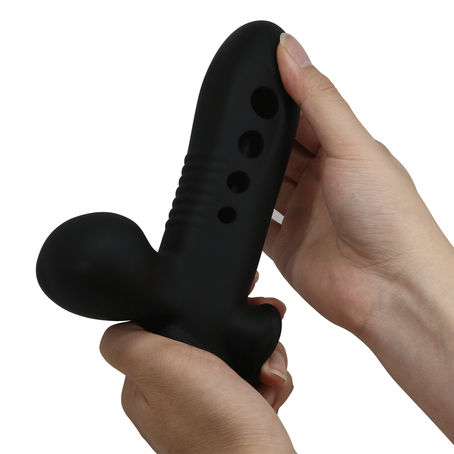 Pretty Love - Crane - Opblaasbare Penis Sleeve - Zwart-Rimbastore.com