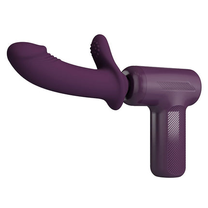 Pretty Love - DJ Scholar - Stotende Massager - Paars-Rimbastore.com