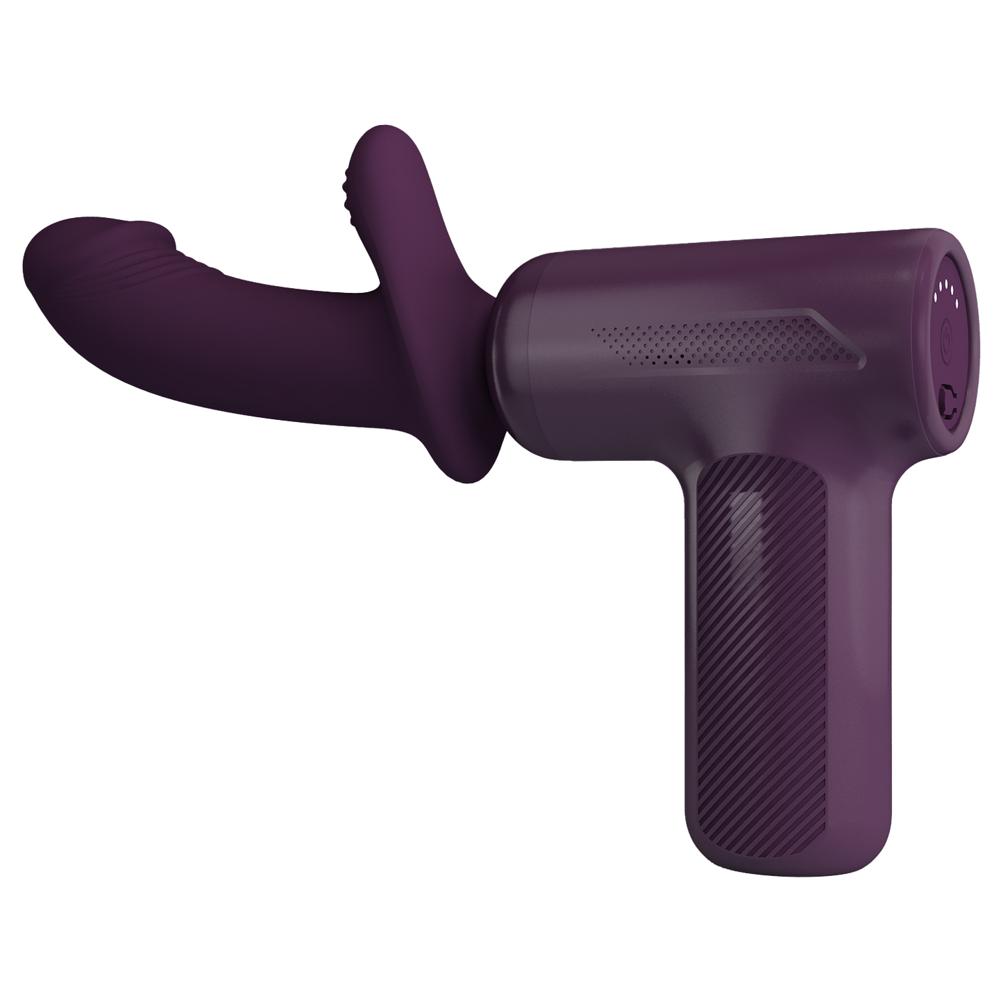 Pretty Love - DJ Scholar - Stotende Massager - Paars-Rimbastore.com