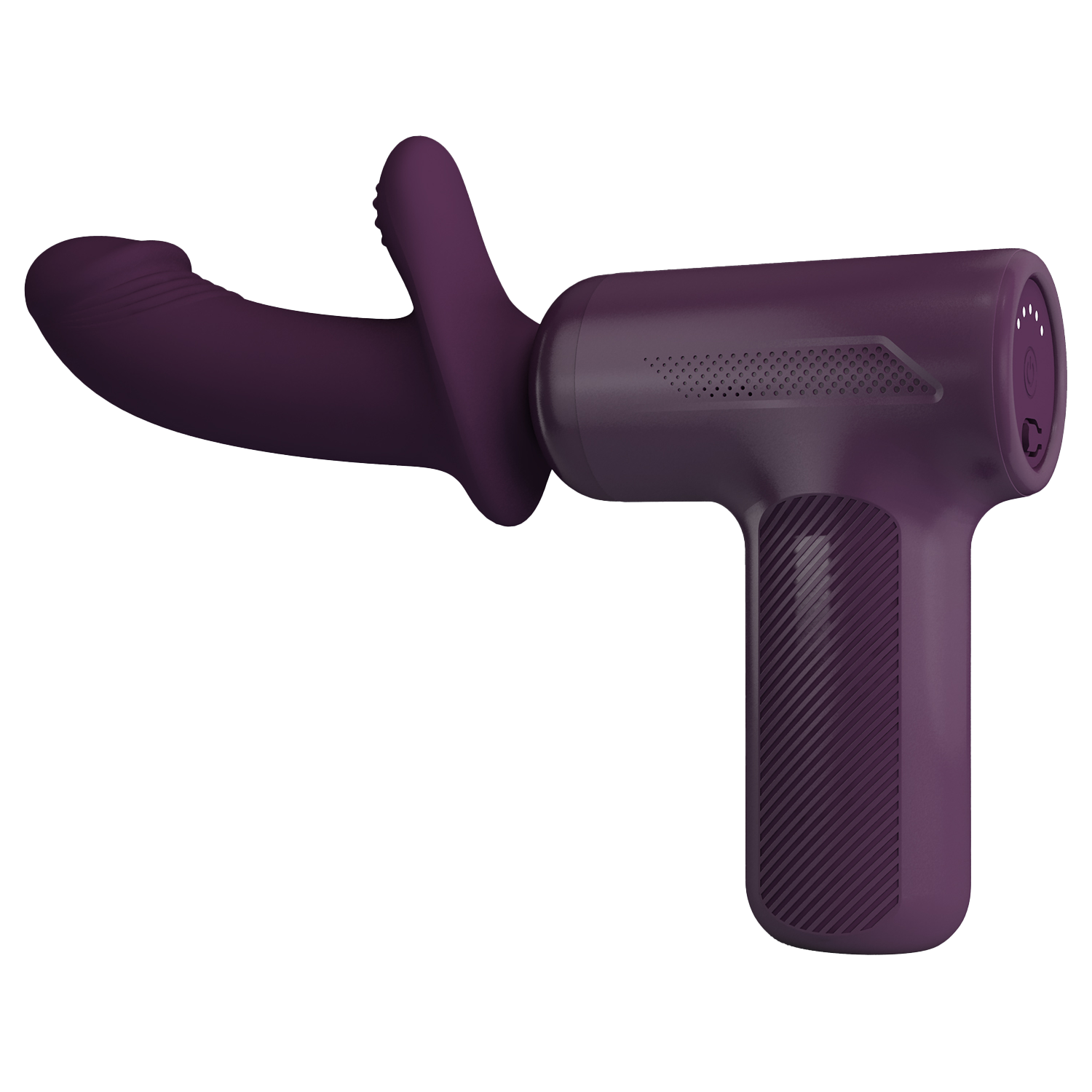 Pretty Love - DJ Scholar - Stotende Massager - Paars-Rimbastore.com