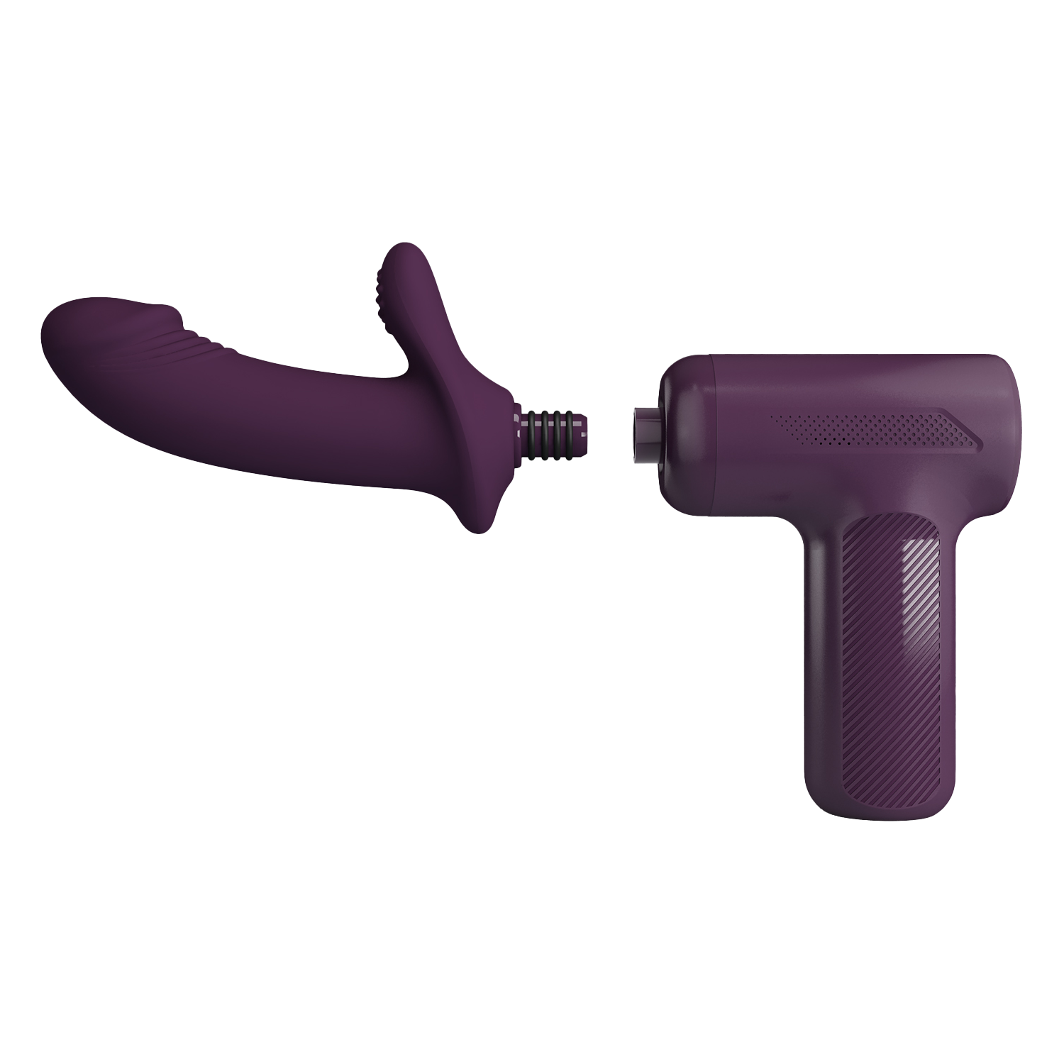 Pretty Love - DJ Scholar - Stotende Massager - Paars-Rimbastore.com