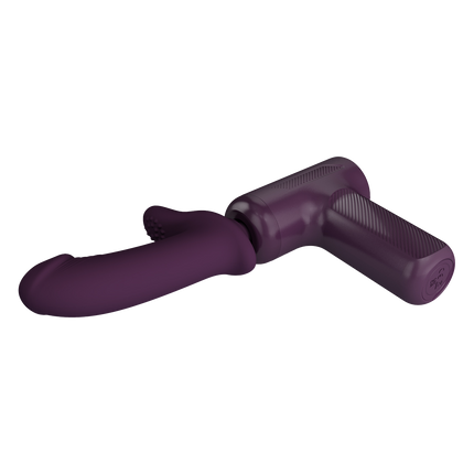 Pretty Love - DJ Scholar - Stotende Massager - Paars-Rimbastore.com