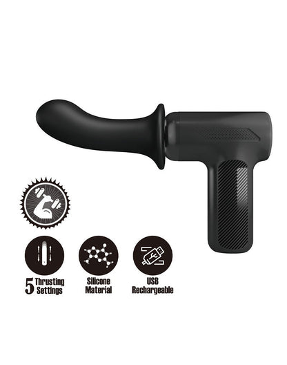 Pretty Love - DJ Scholar - Stotende Massager - Zwart-Rimbastore.com