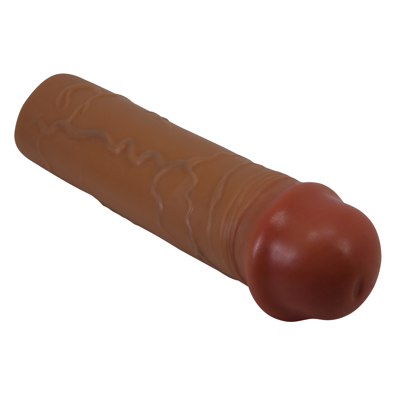 Pretty Love - Nile - Verlengde Penis Sleeve - 25mm - Bruin-Erotiekvoordeel.nl