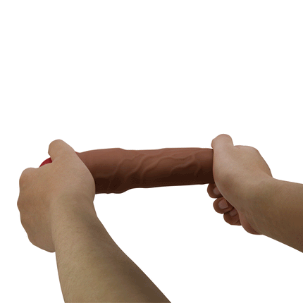 Pretty Love - Gerd - Cockring met verlengde Penis Sleeve - 75mm - Bruin-Rimbastore.com