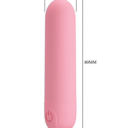 Pretty Love - Stefan - Mini Bullet Vibrator - Lichtroze-Erotiekvoordeel.nl
