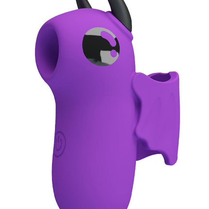 Pretty Love - Mini Fun Toys - Magic Devil - Vinger Vibrator - Paars-Erotiekvoordeel.nl
