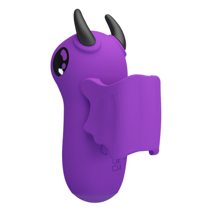 Pretty Love - Mini Fun Toys - Magic Devil - Vinger Vibrator - Paars-Erotiekvoordeel.nl