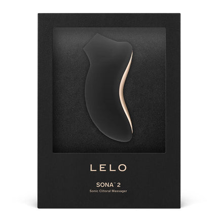 Lelo - Sona 2 - Luchtdruk Vibrator - Zwart-Rimbastore.com