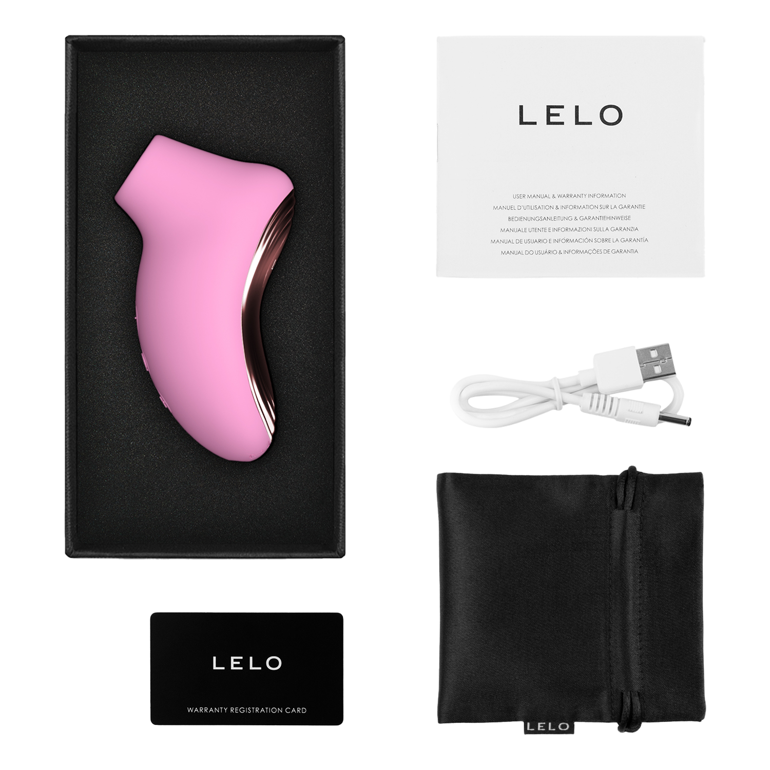 Lelo - Sona 2 Travel - Luchtdruk Vibrator - Roze-Erotiekvoordeel.nl