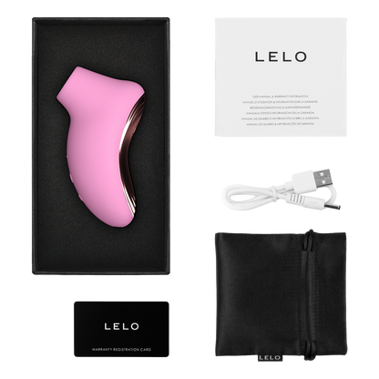 Lelo - Sona 2 Travel - Luchtdruk Vibrator - Roze-Erotiekvoordeel.nl