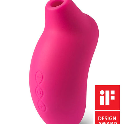 Lelo - Sona - Luchtdruk Vibrator - Deep Pink-Rimbastore.com