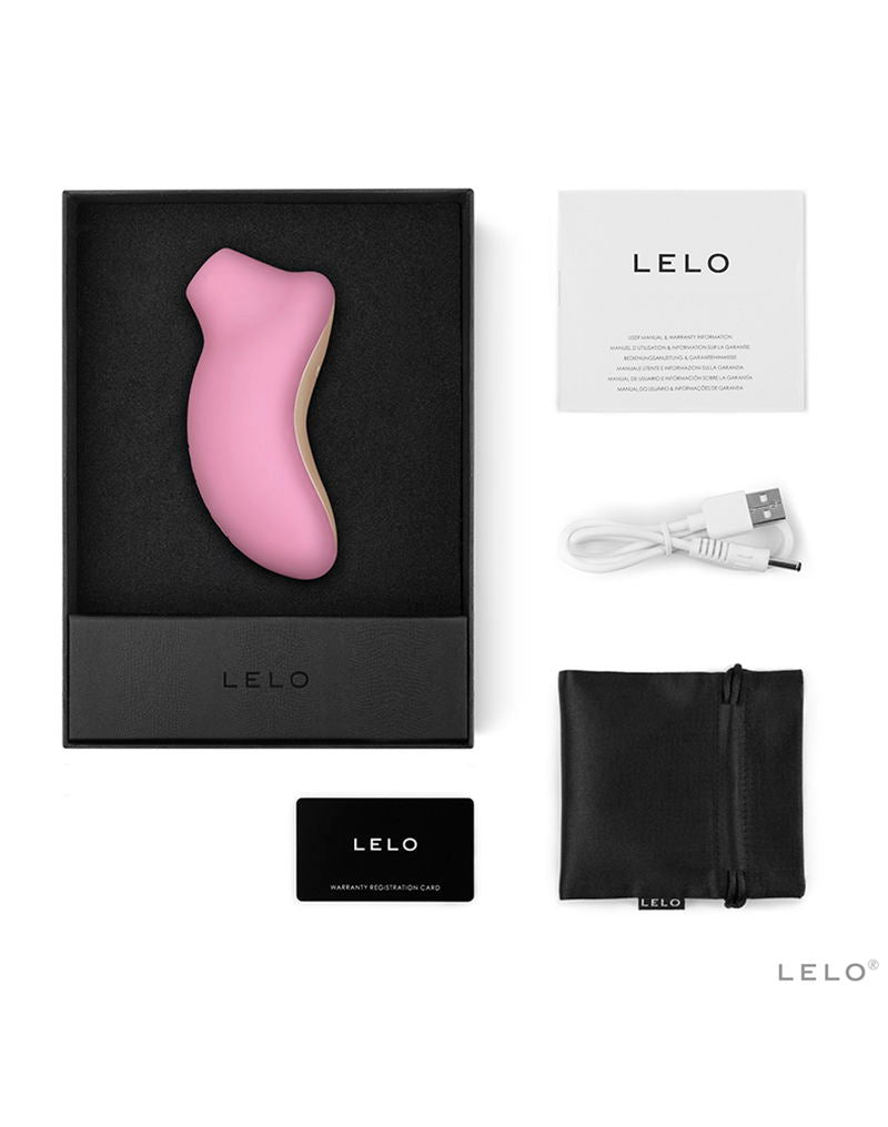 Lelo - Sona - Luchtdruk Vibrator - Roze-Erotiekvoordeel.nl