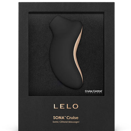 Lelo - Sona Cruise - Luchtdruk Vibrator - Zwart-Rimbastore.com