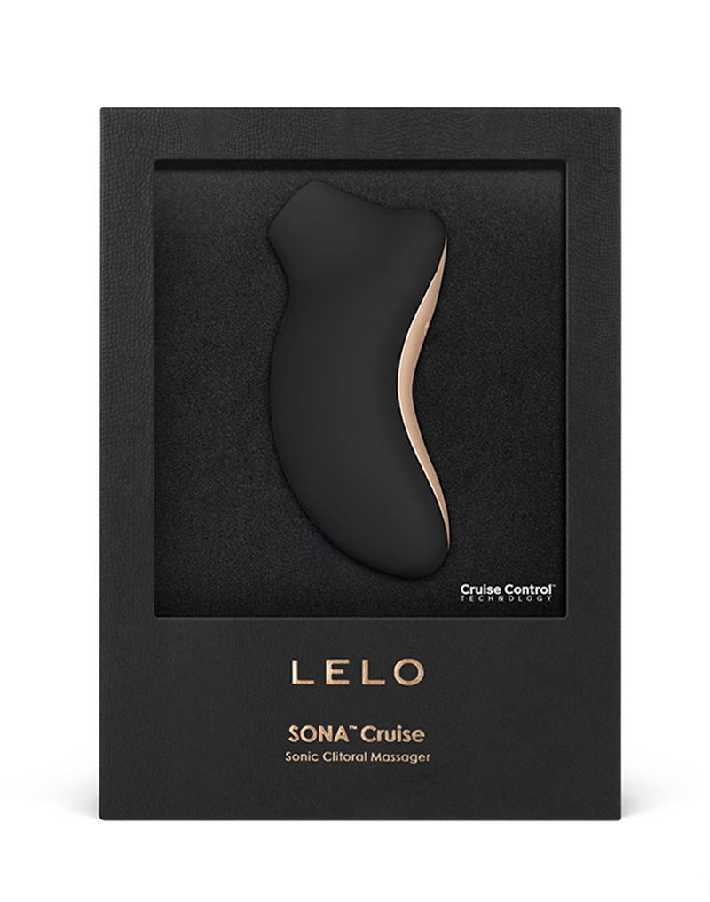 Lelo - Sona Cruise - Luchtdruk Vibrator - Zwart-Erotiekvoordeel.nl