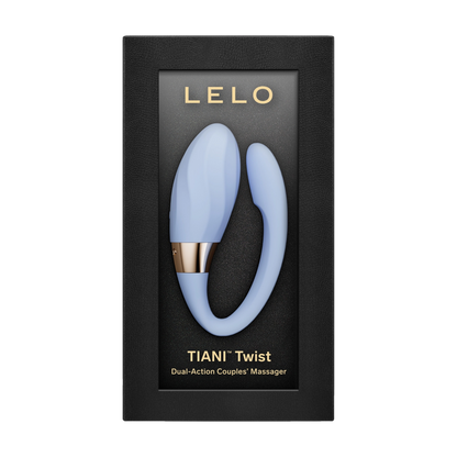 LELO – Tiani Twist – Dual-Action-Partner-Vibrator – Hellblau