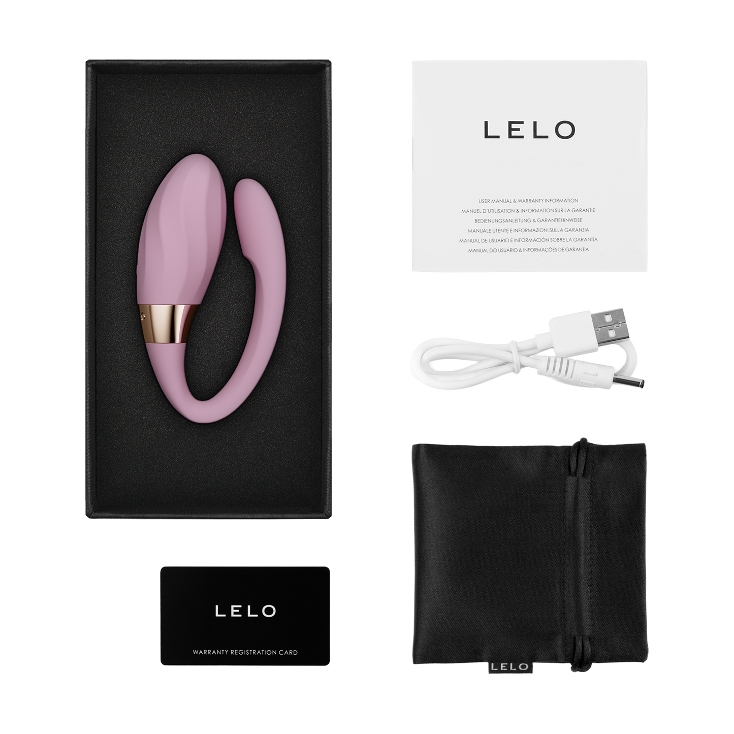LELO - Tiani Twist - Dual-Action Partner Vibrator - Soft Pink