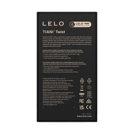 LELO - Tiani Twist - Dual-Action Partner Vibrator - Soft Pink