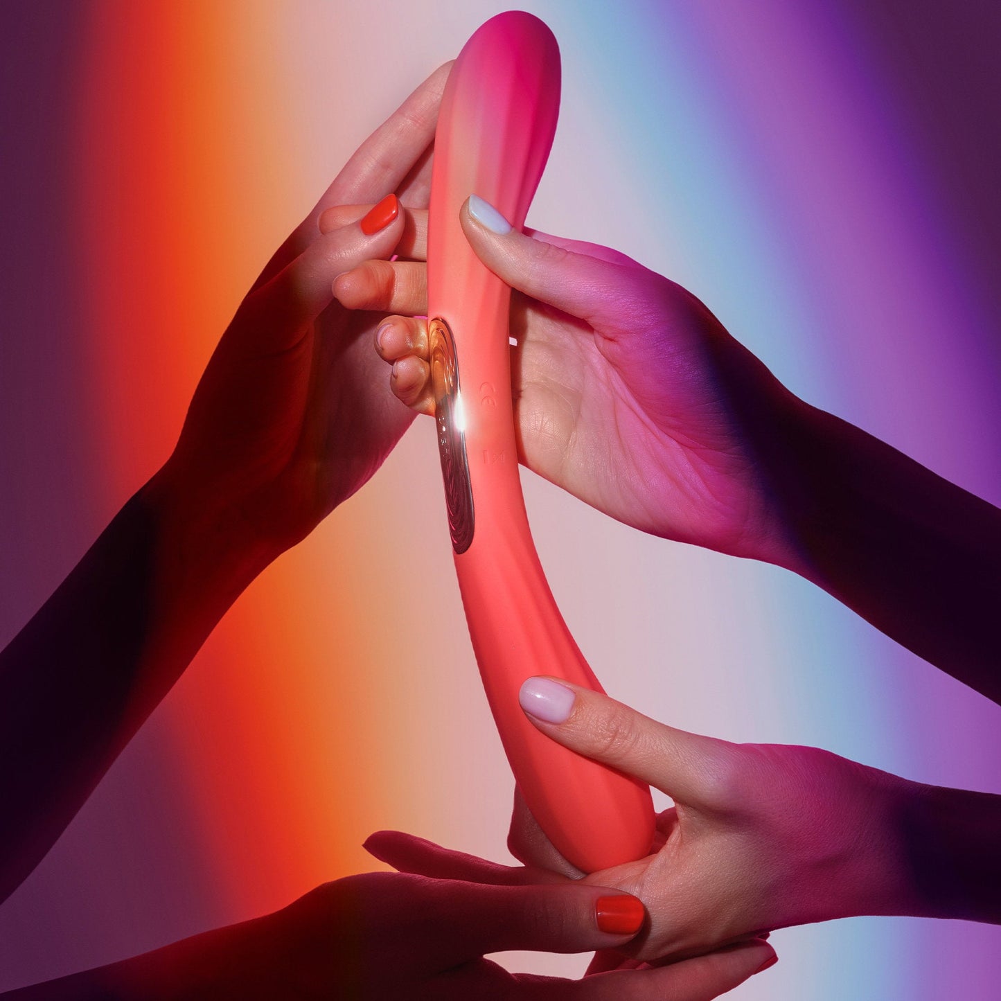 LELO - Boomerang - Dubbelzijdige Vibrator - Dubbele Motor - Cerise