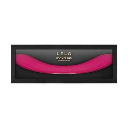 LELO - Boomerang - Dubbelzijdige Vibrator - Dubbele Motor - Cerise