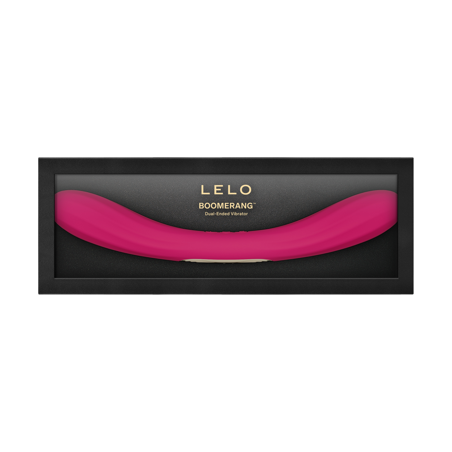 LELO - Boomerang - Dubbelzijdige Vibrator - Dubbele Motor - Cerise