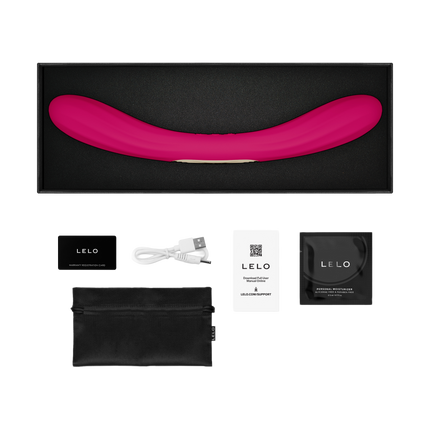LELO - Boomerang - Dubbelzijdige Vibrator - Dubbele Motor - Cerise