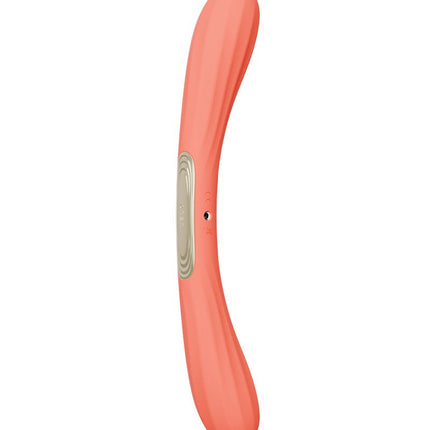 LELO – Boomerang – Doppelseitiger Vibrator – Doppelter Motor – Coral