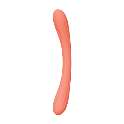 LELO – Boomerang – Doppelseitiger Vibrator – Doppelter Motor – Coral