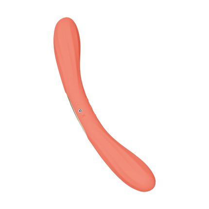 LELO – Boomerang – Doppelseitiger Vibrator – Doppelter Motor – Coral