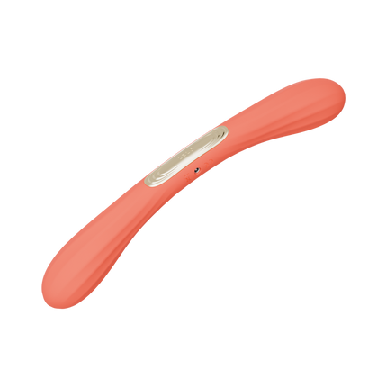 LELO – Boomerang – Doppelseitiger Vibrator – Doppelter Motor – Coral