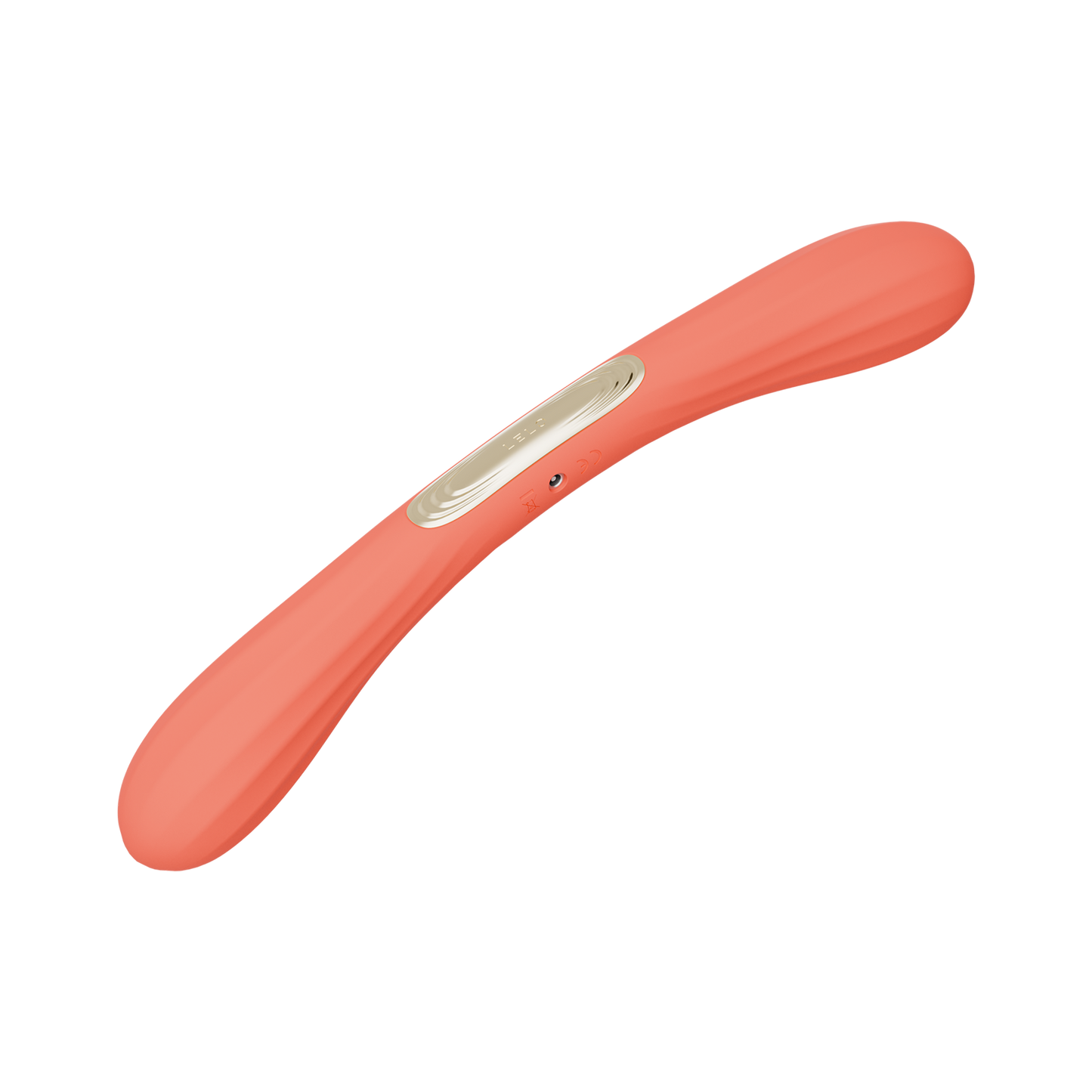 LELO – Boomerang – Doppelseitiger Vibrator – Doppelter Motor – Coral