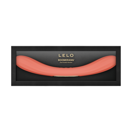 LELO – Boomerang – Doppelseitiger Vibrator – Doppelter Motor – Coral
