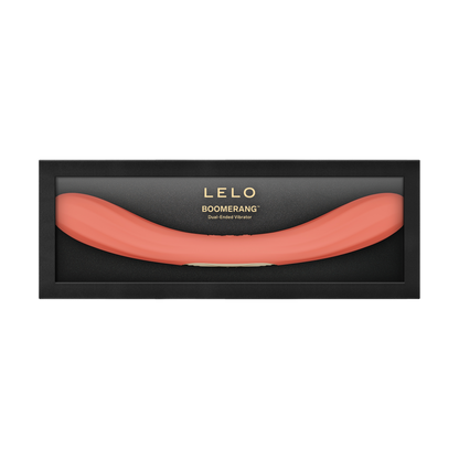 LELO – Boomerang – Doppelseitiger Vibrator – Doppelter Motor – Coral