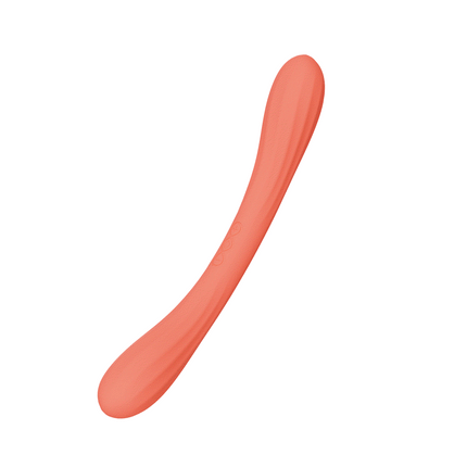 LELO – Boomerang – Doppelseitiger Vibrator – Doppelter Motor – Coral