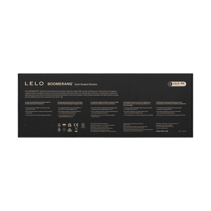 LELO - Boomerang - Double-Sided Vibrator - Dual Motor - Purple