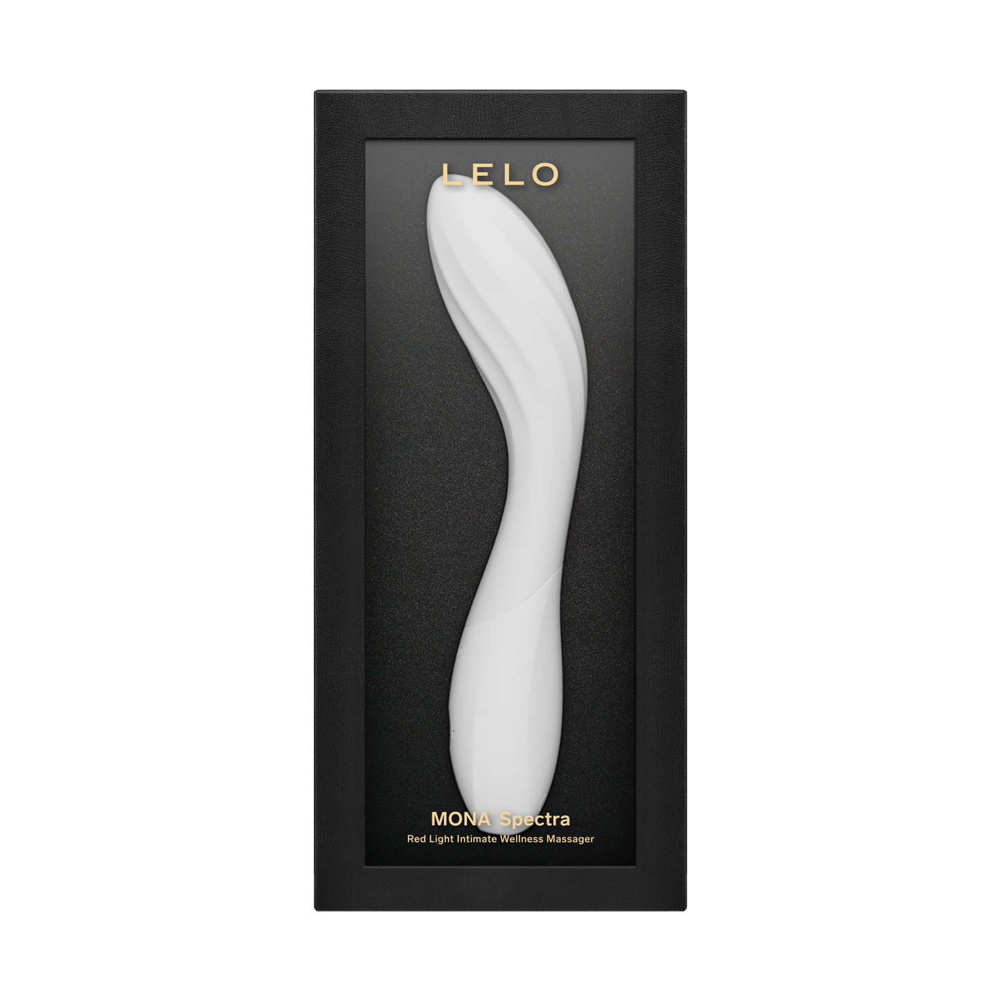 LELO - Mona Spectra - Wellness Massager met Rood Licht - Wit-Erotiekvoordeel.nl