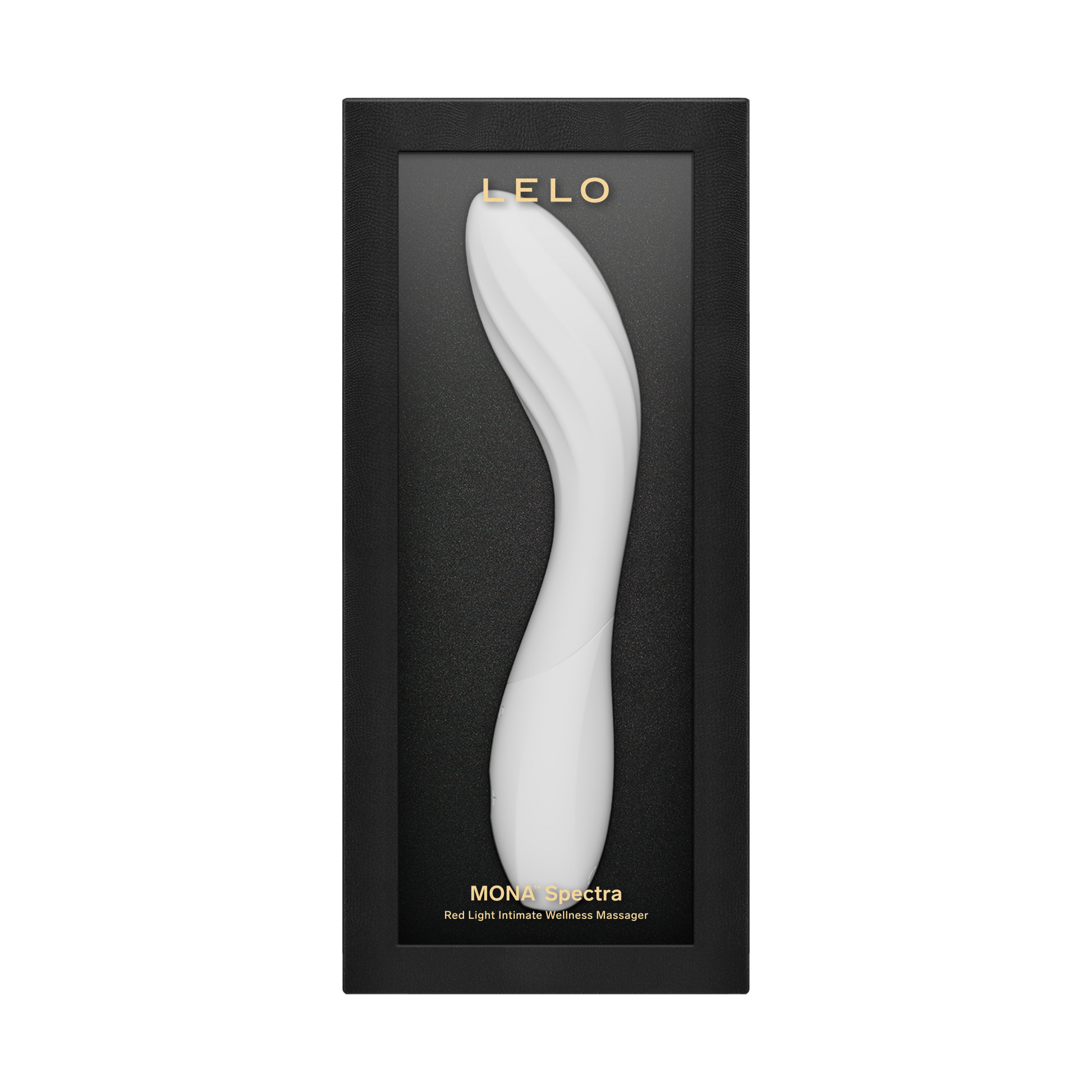 LELO - Mona Spectra - Wellness Massager met Rood Licht - Wit-Erotiekvoordeel.nl