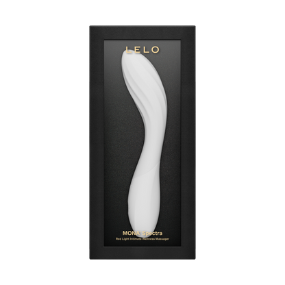 LELO - Mona Spectra - Wellness Massager met Rood Licht - Wit-Erotiekvoordeel.nl