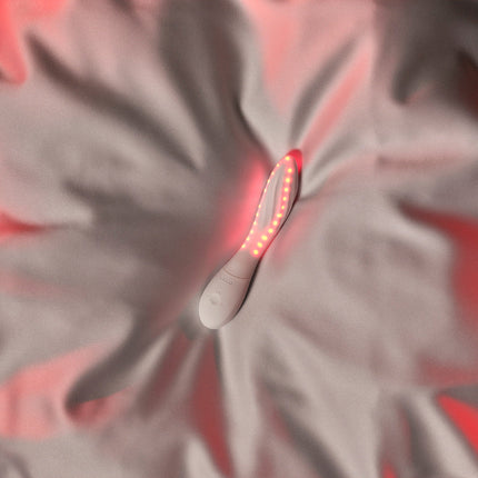 LELO - Mona Spectra - Wellness Massager met Rood Licht - Wit-Erotiekvoordeel.nl