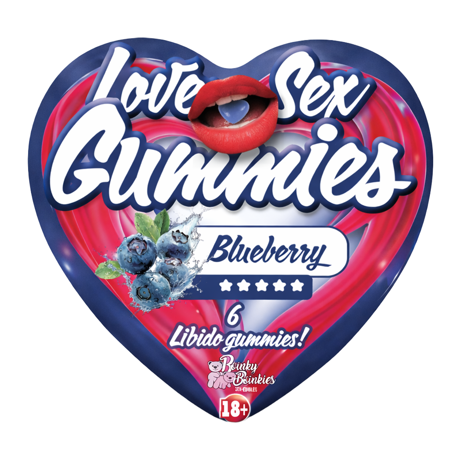 Boinky - Love Sex Gummies - Blauwe Bes-Erotiekvoordeel.nl