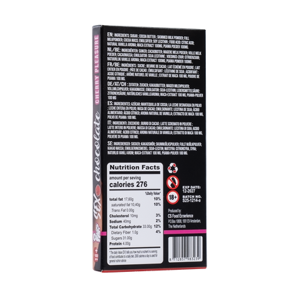 Boinky - Sex Chocolate - Cherry Pleasure - Erotische Chocolade Reep-Erotiekvoordeel.nl