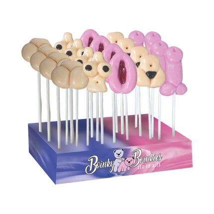 Boinky - Lollipops Sex Comic - Erotische Lollies - 25 stuks-Erotiekvoordeel.nl