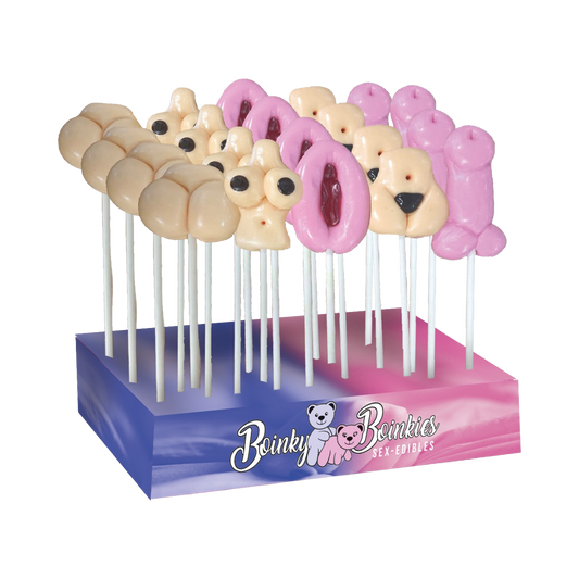 Boinky - Lollipops Sex Comic - Erotische Lollies - 25 stuks-Erotiekvoordeel.nl