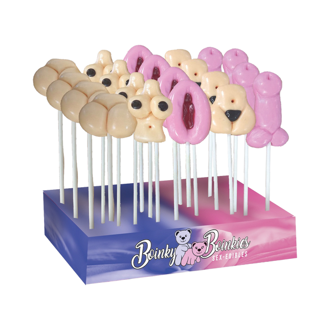 Boinky - Lollipops Sex Comic - Erotische Lollies - 25 stuks-Erotiekvoordeel.nl